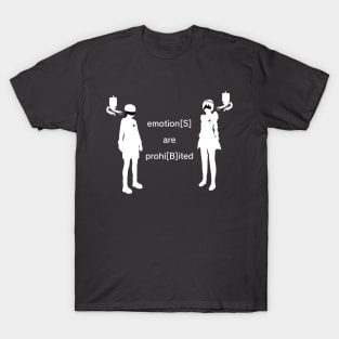 emotion[S] are prohi[B]ited T-Shirt